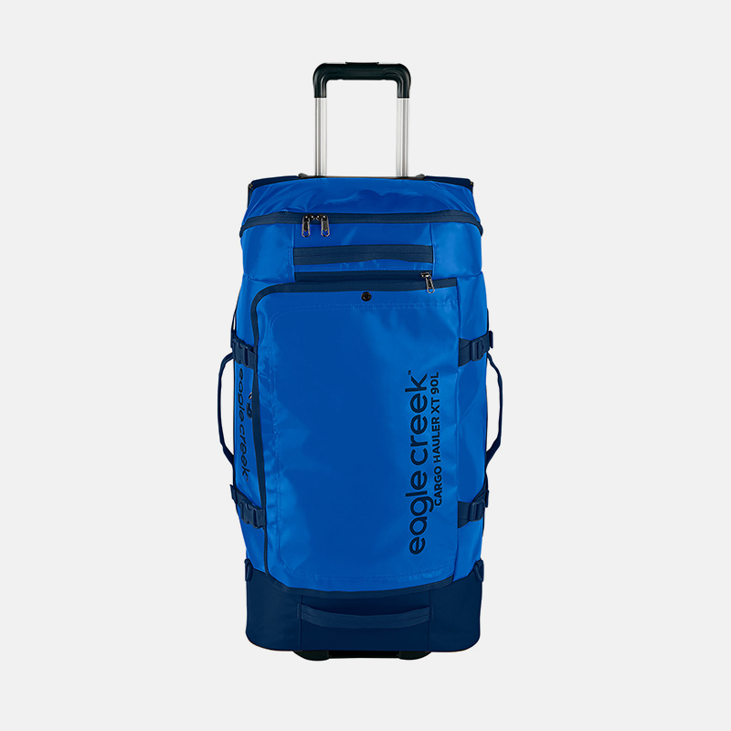 CARGO HAULER XT 90 L WHEELED DUFFEL תיק נשיאה 2 גלגלים בצבע כחול ובצבע aizome 